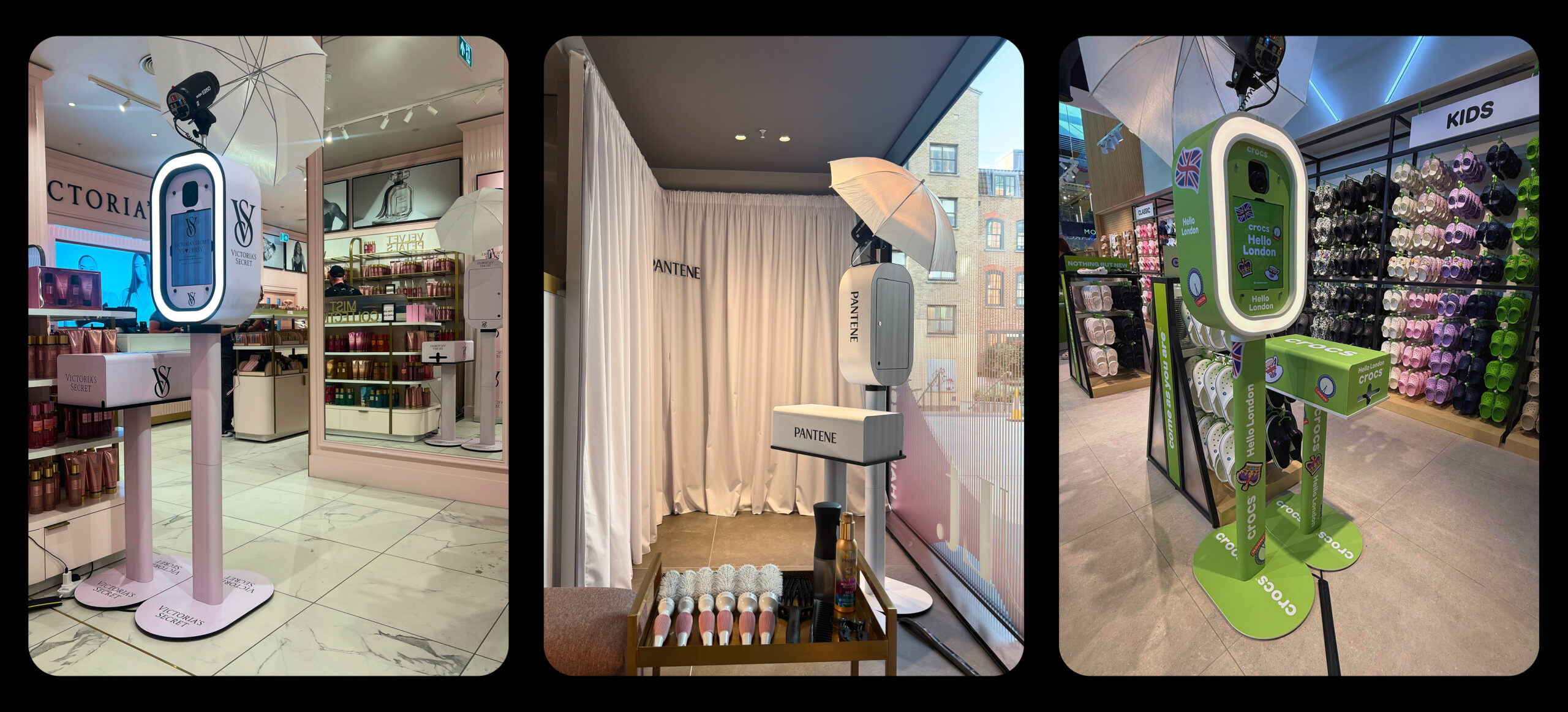 Brand Glam Pod Booths